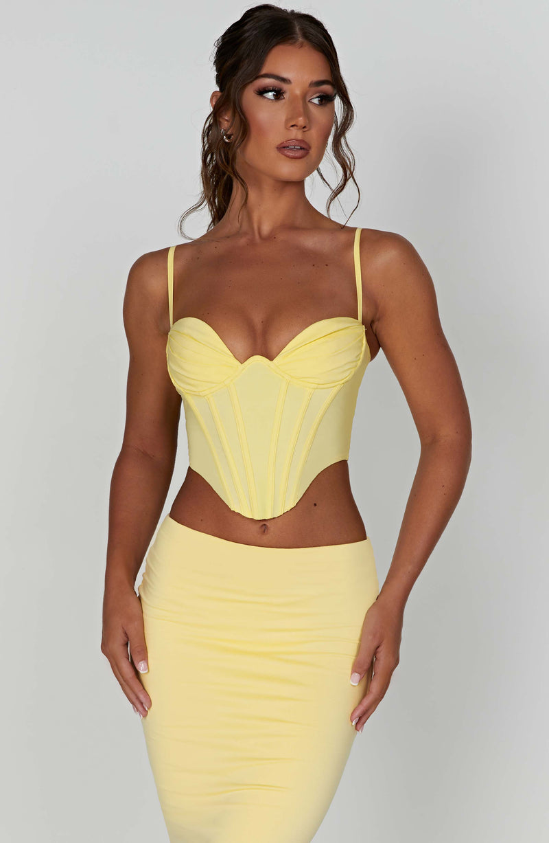 Maddie Corset - Lemon