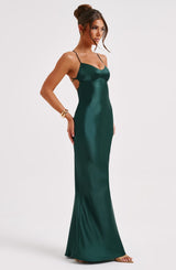 Malika Maxi Dress - Emerald