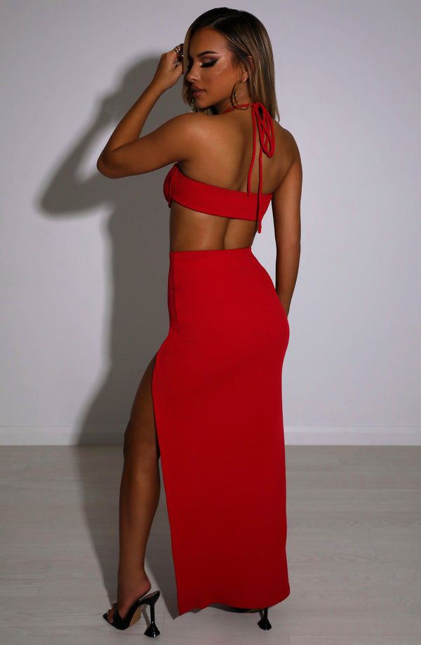 Mariana Maxi Skirt - Red