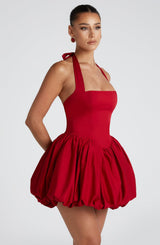 Maricia Mini Dress - Red