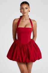 Maricia Mini Dress - Red