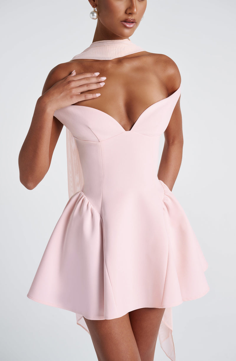 Marla Mini Dress - Blush