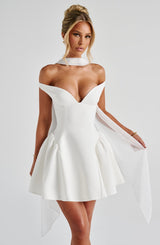 Marla Mini Dress - ivory