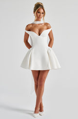 Marla Mini Dress - ivory