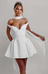 Marla Mini Dress - ivory