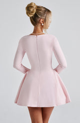 Megan Mini Dress - Blush