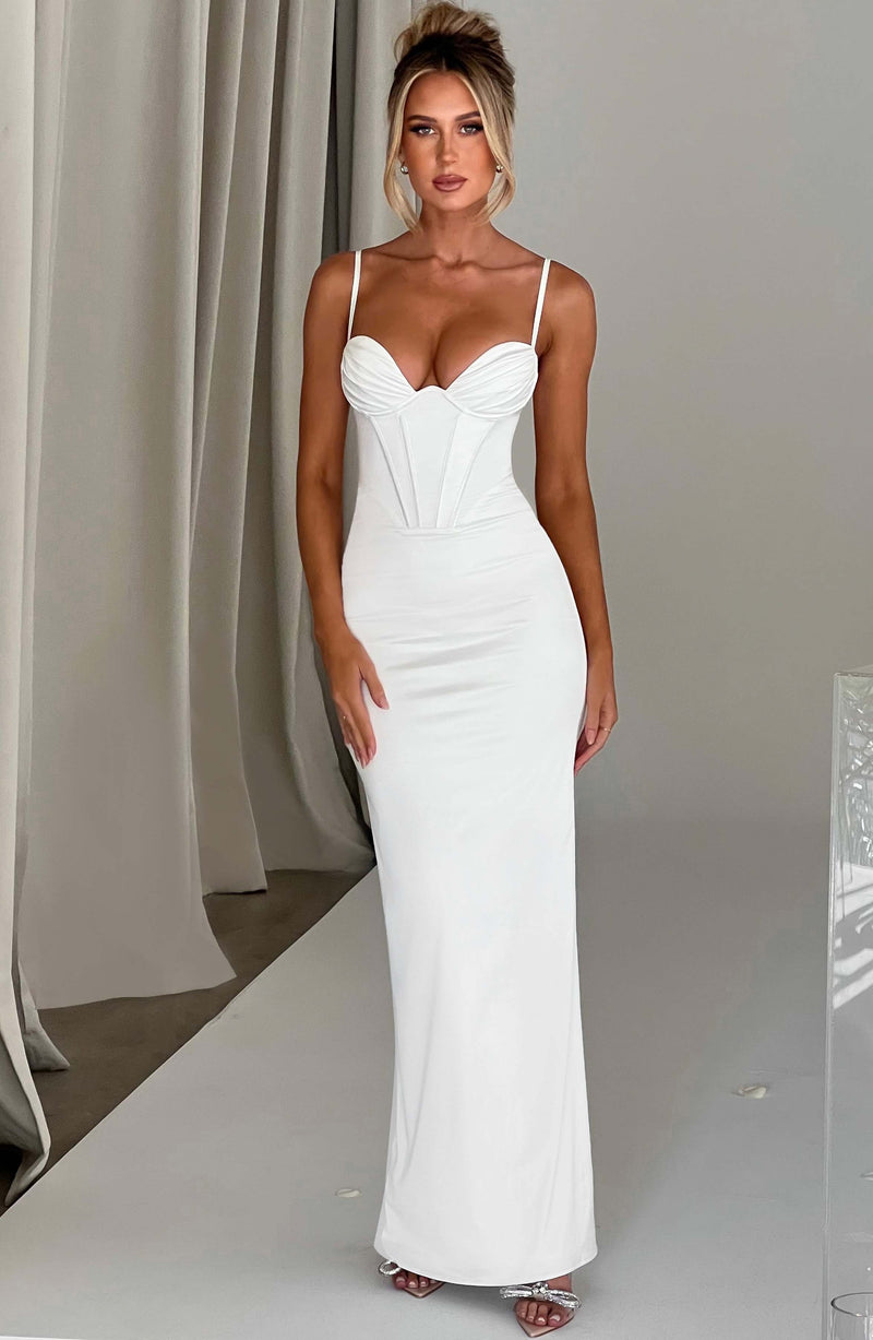 Onika Maxi Dress - ivory