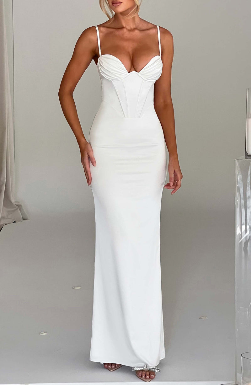 Onika Maxi Dress - ivory