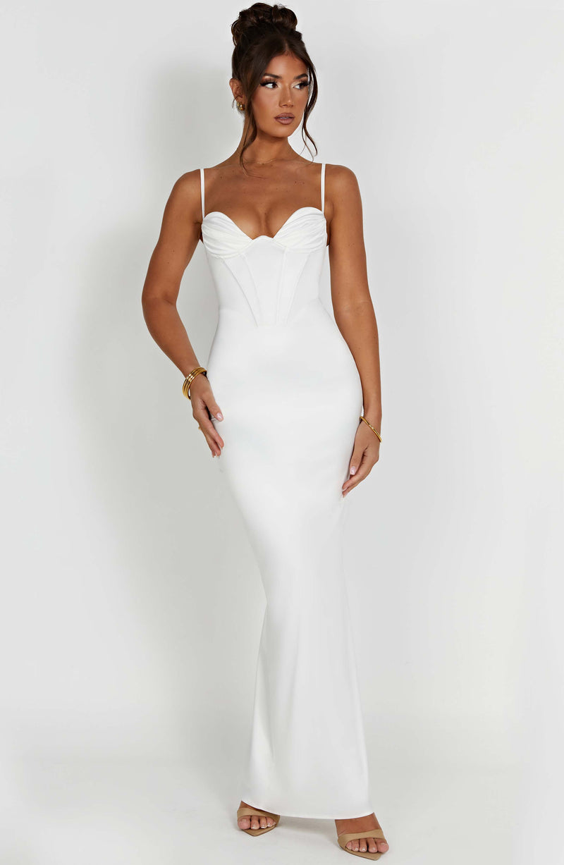 Onika Maxi Dress - ivory