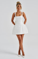 Orla Mini Dress - ivory