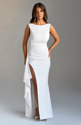 Pandora Maxi Dress - ivory