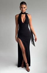 Paulina Maxi Dress - Black