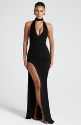 Paulina Maxi Dress - Black