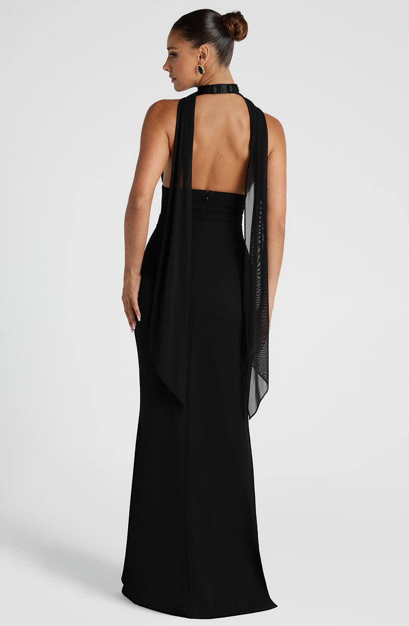 Paulina Maxi Dress - Black