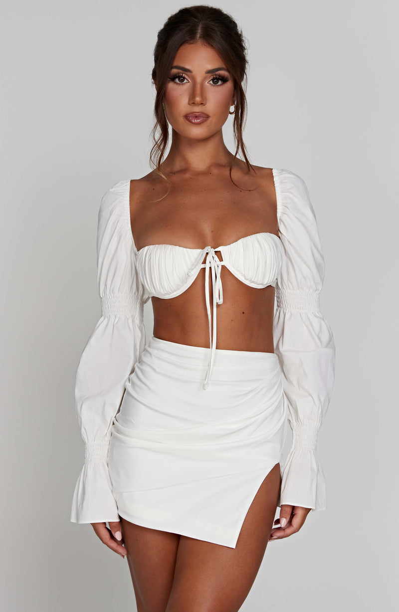 Perla Top - White