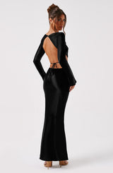 Rafi Maxi Dress - Black