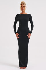 Rameesha Maxi Dress - Black