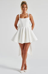 Rue Mini Dress - Ivory