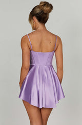 Saffron Playsuit - Purple