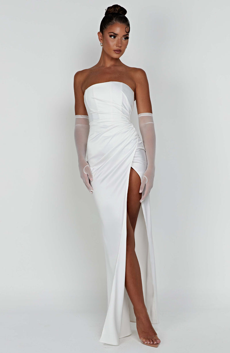 Safiya Maxi Dress - ivory