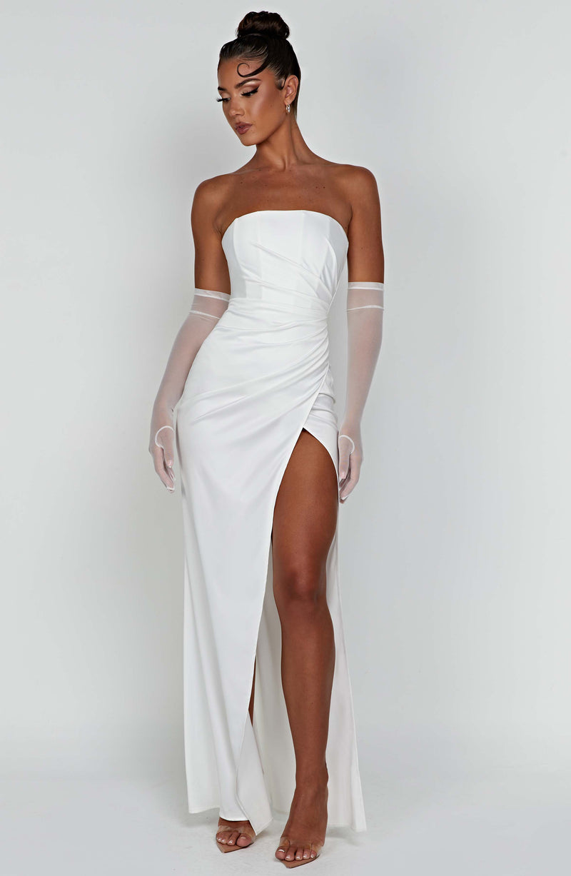 Safiya Maxi Dress - ivory