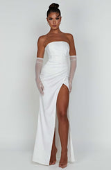 Safiya Maxi Dress - ivory