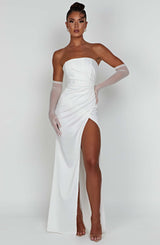 Safiya Maxi Dress - ivory