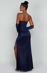 Safiya Maxi Dress - Navy