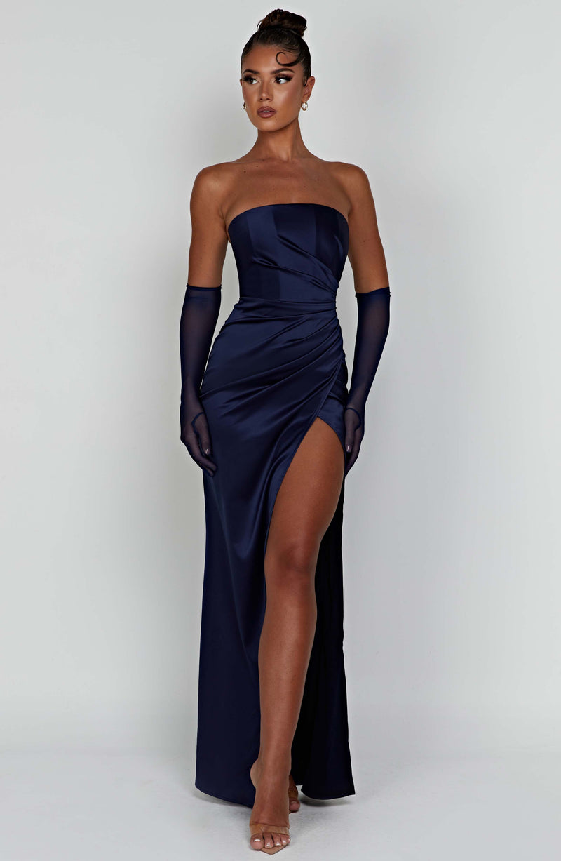 Safiya Maxi Dress - Navy