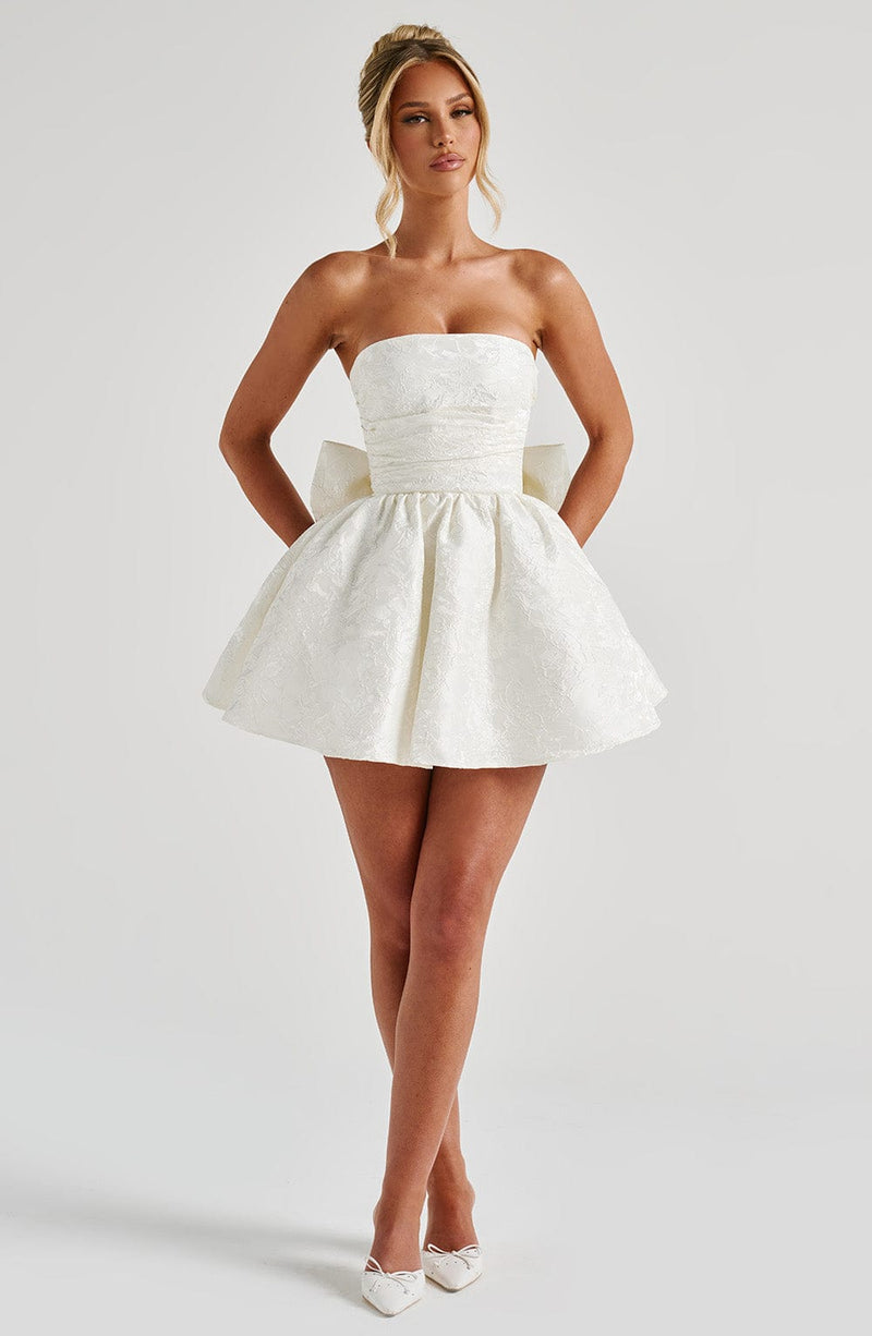 Salome Mini Dress - Ivory