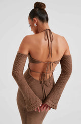 Samariah Maxi Dress - Chocolate