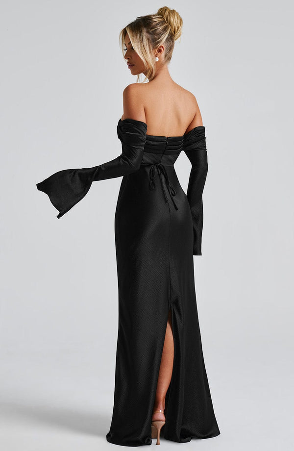 Selene Maxi Dress - Black