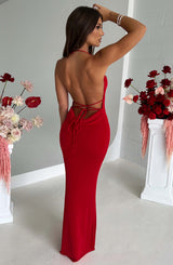 Talisa Maxi Dress - Red