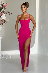 Tiarne Maxi Dress - Hot Pink