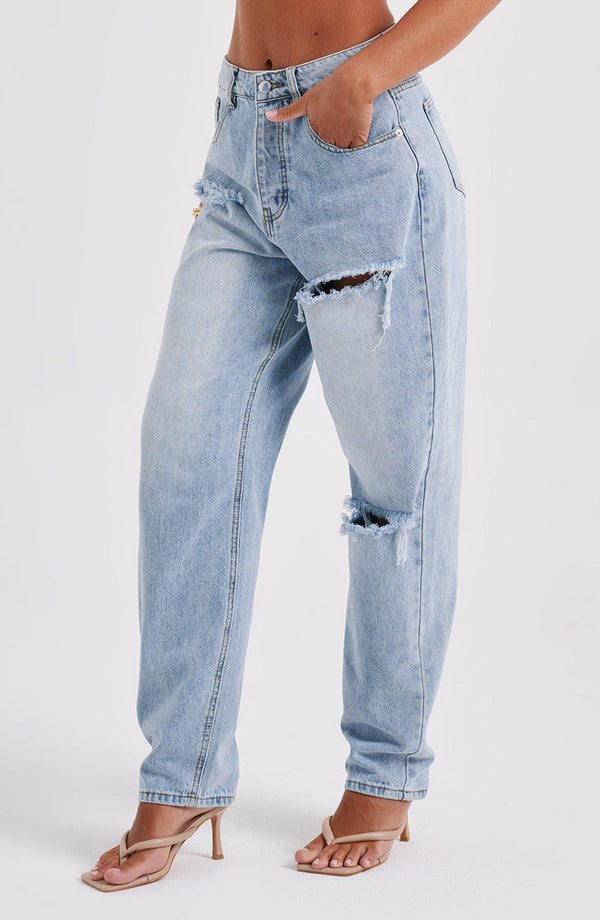 Tropez Pant - Blue Wash