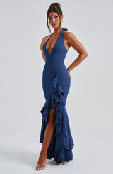 Veronique Maxi Dress - Navy