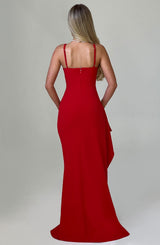 Violetta Maxi Dress - Red