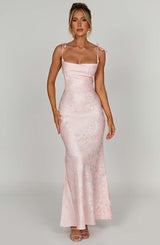 Whitney Maxi Dress - Blush