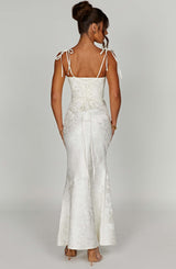 Whitney Maxi Dress - ivory