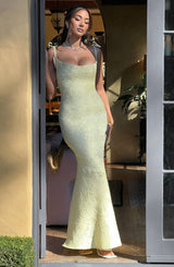 Whitney Maxi Dress - Lemon